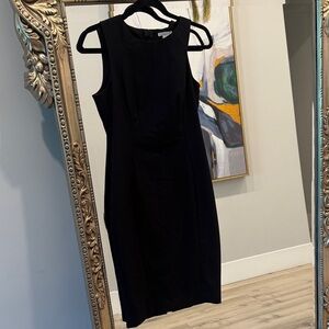 H&M Classic Black Midi Dress
